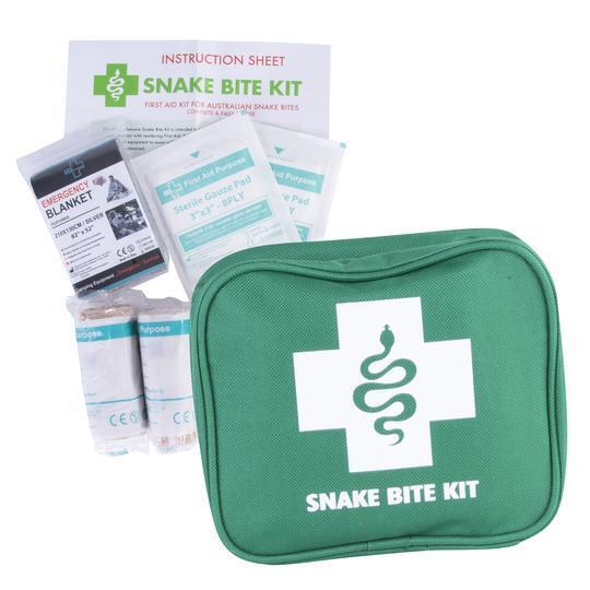 9 Piece Australian Snake Bite First Aid Kit Camping Hiking Travel-1