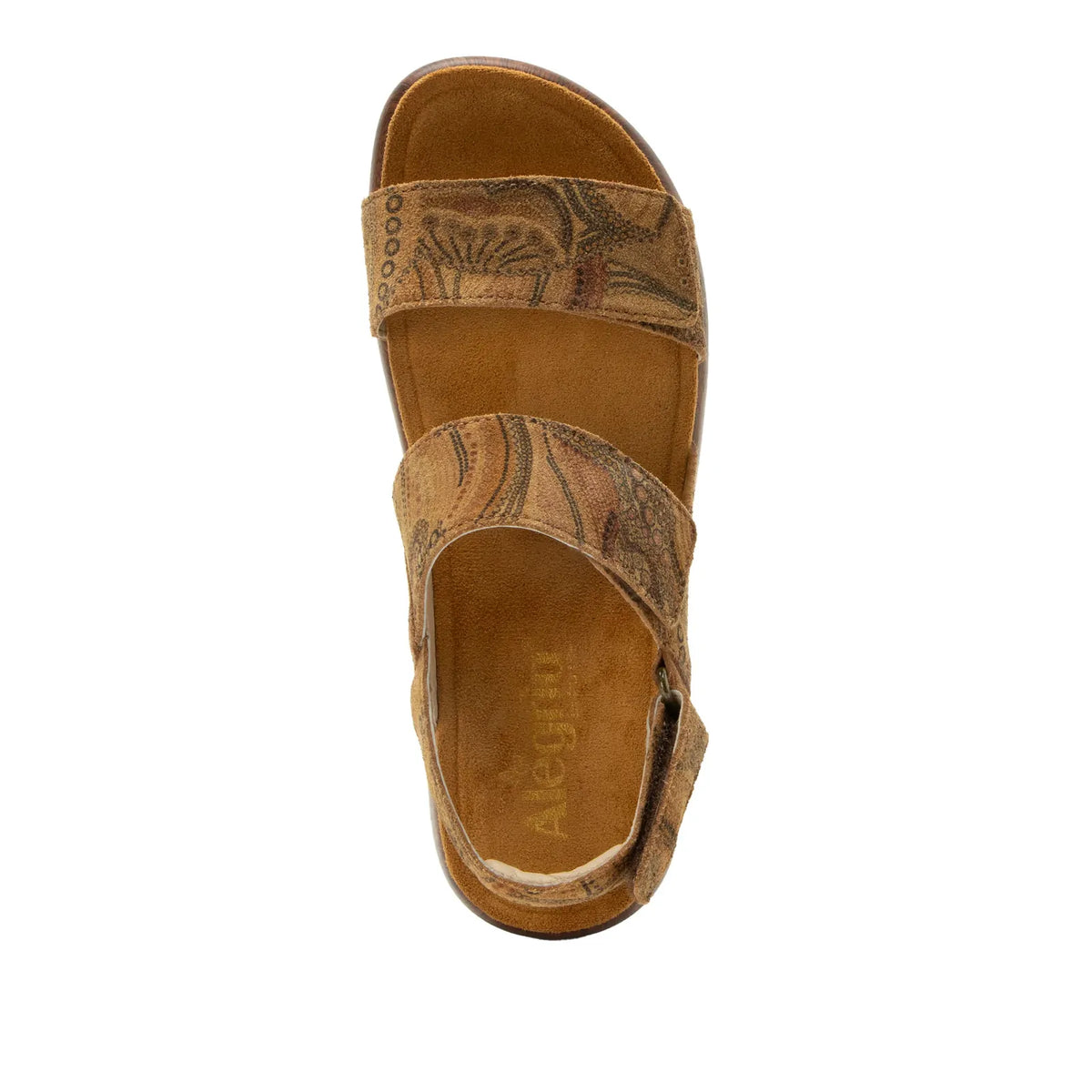 Alegria Bailee Womens Leather Comfort Rocker Sole Slingback Sandals in Folkie