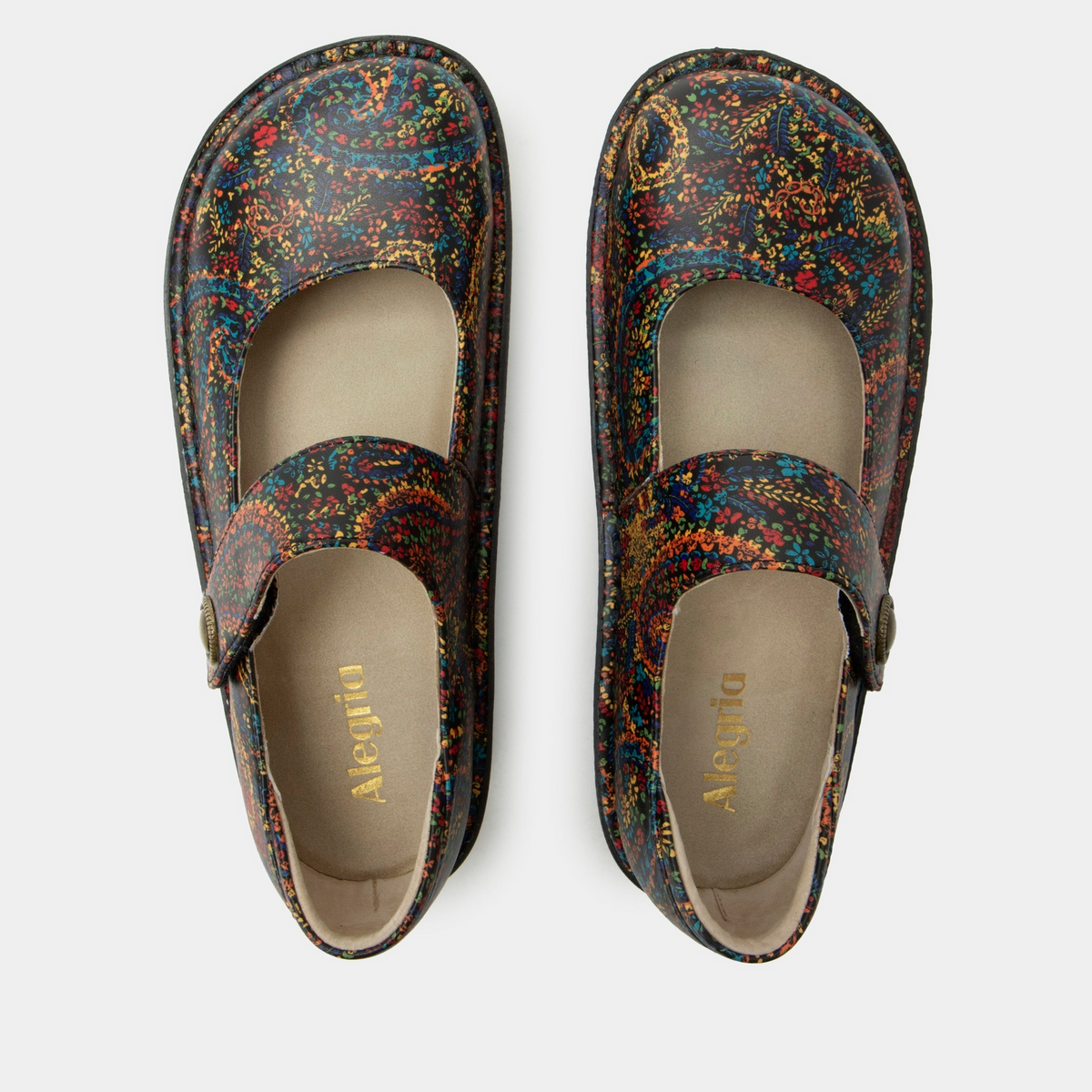 Alegria Paloma Grand Mary Jane Work Shoe Nursing Arch Support in Bold/Beautiful