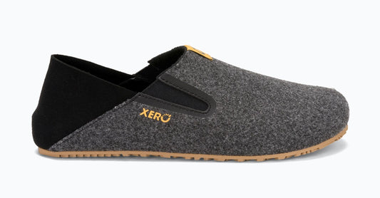 Xero Womens Pagosa "Slipper" Zero Drop Barefoot Shoes (Recovery Friendly) in Black