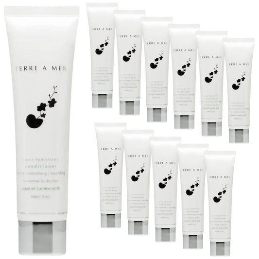 12x terreamer Pure Hydration Amino Acid/Argan Conditioner - 60ml Travel Size