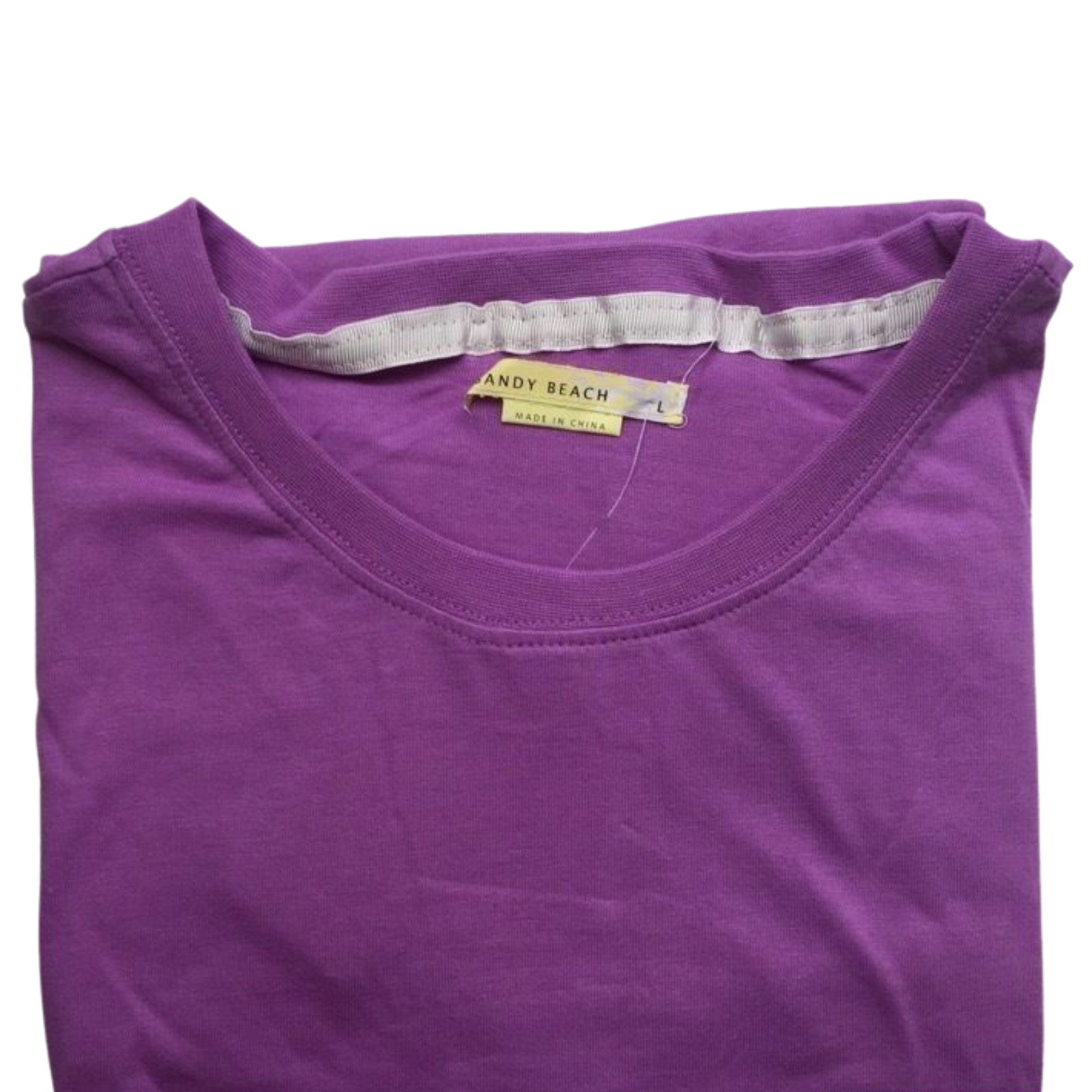 Womens PLAIN T-SHIRT 100% COTTON Tee Short Sleeve Basic Ladies Top Blank-9