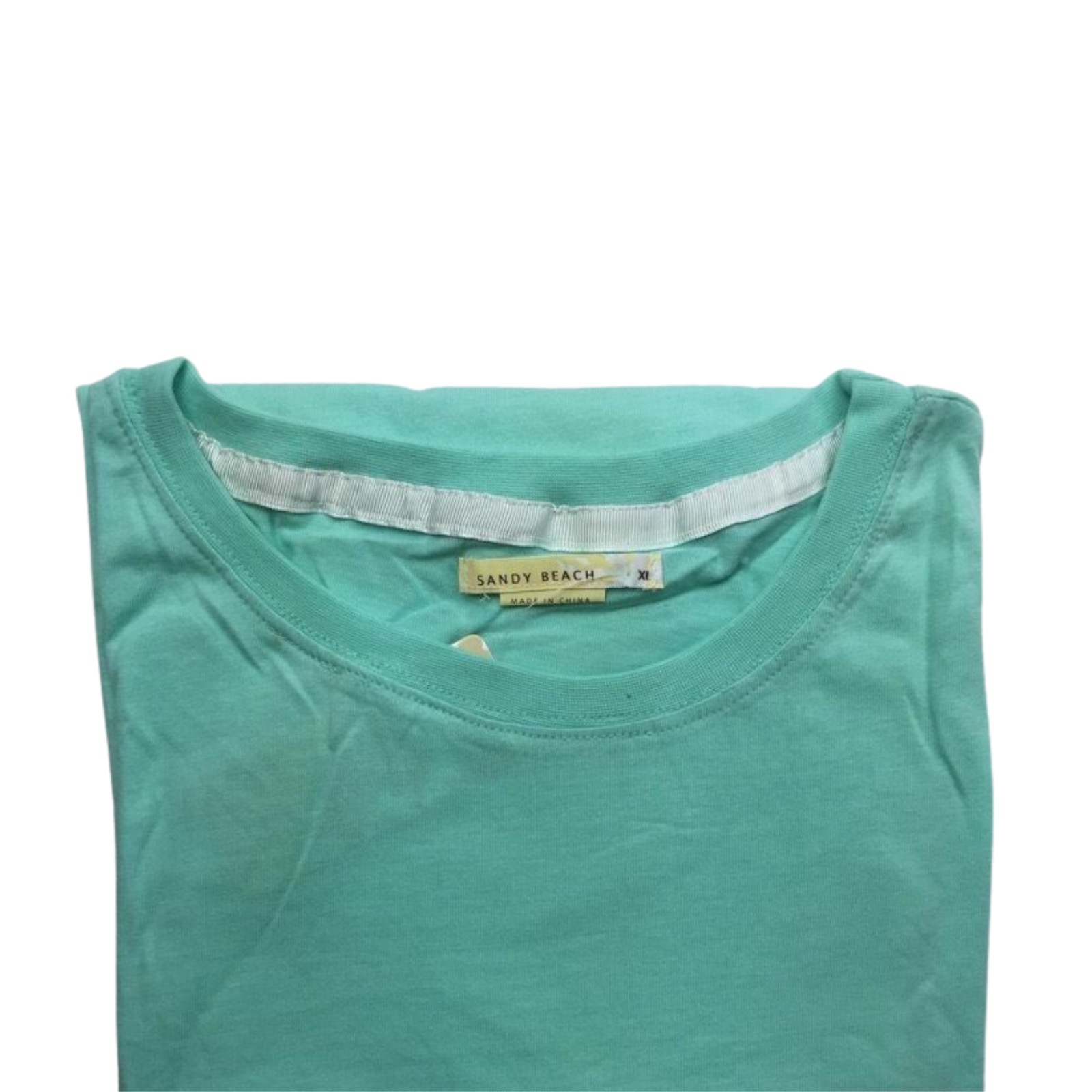 Womens PLAIN T-SHIRT 100% COTTON Tee Short Sleeve Basic Ladies Top Blank-30