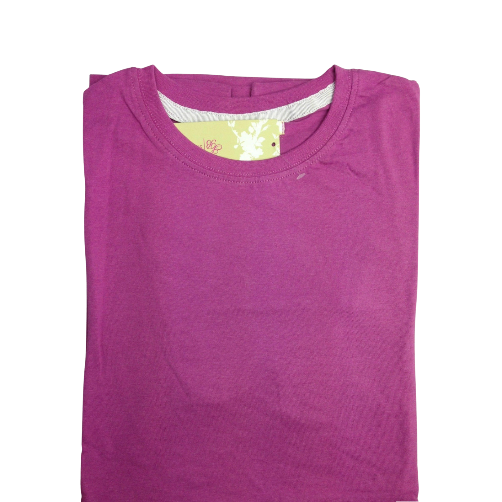 Womens PLAIN T-SHIRT 100% COTTON Tee Short Sleeve Basic Ladies Top Blank-48