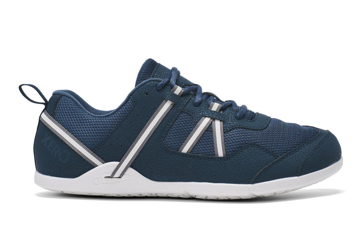 Xero Mens Prio Vintage Lightweight Barefoot Shoes Zero Drop in Indigo