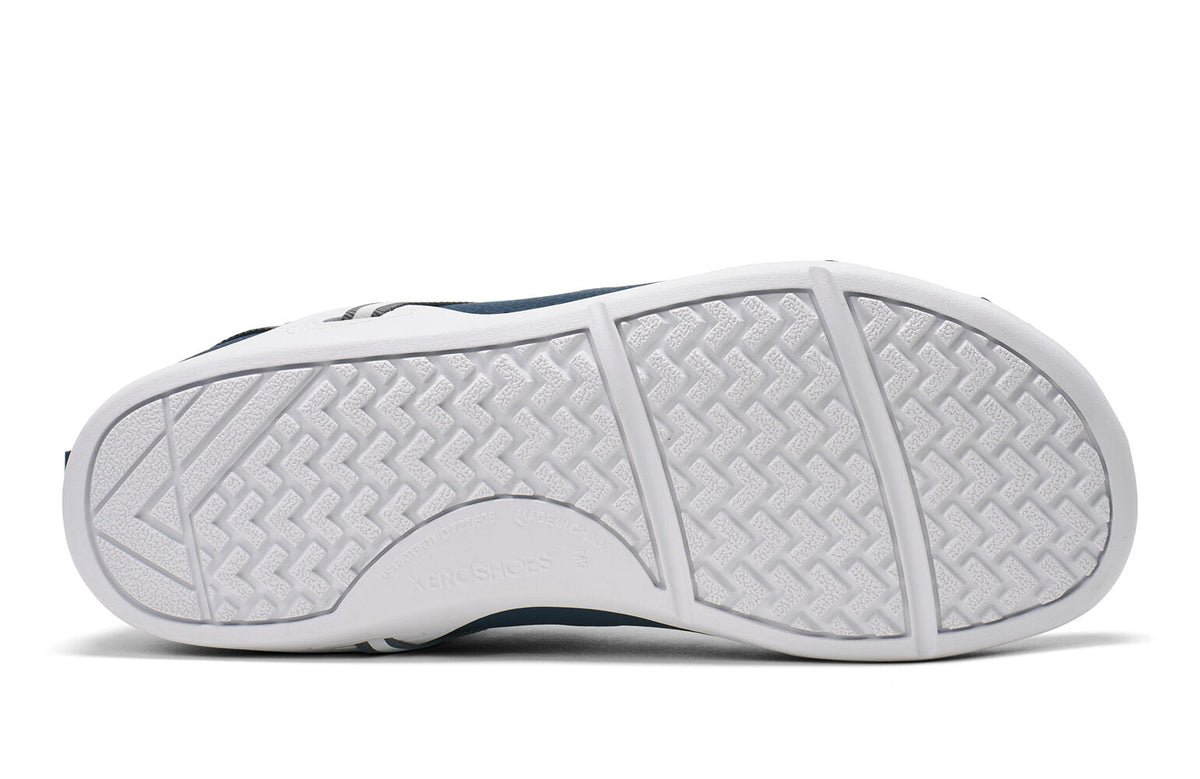 Xero Mens Prio Vintage Lightweight Barefoot Shoes Zero Drop in Indigo