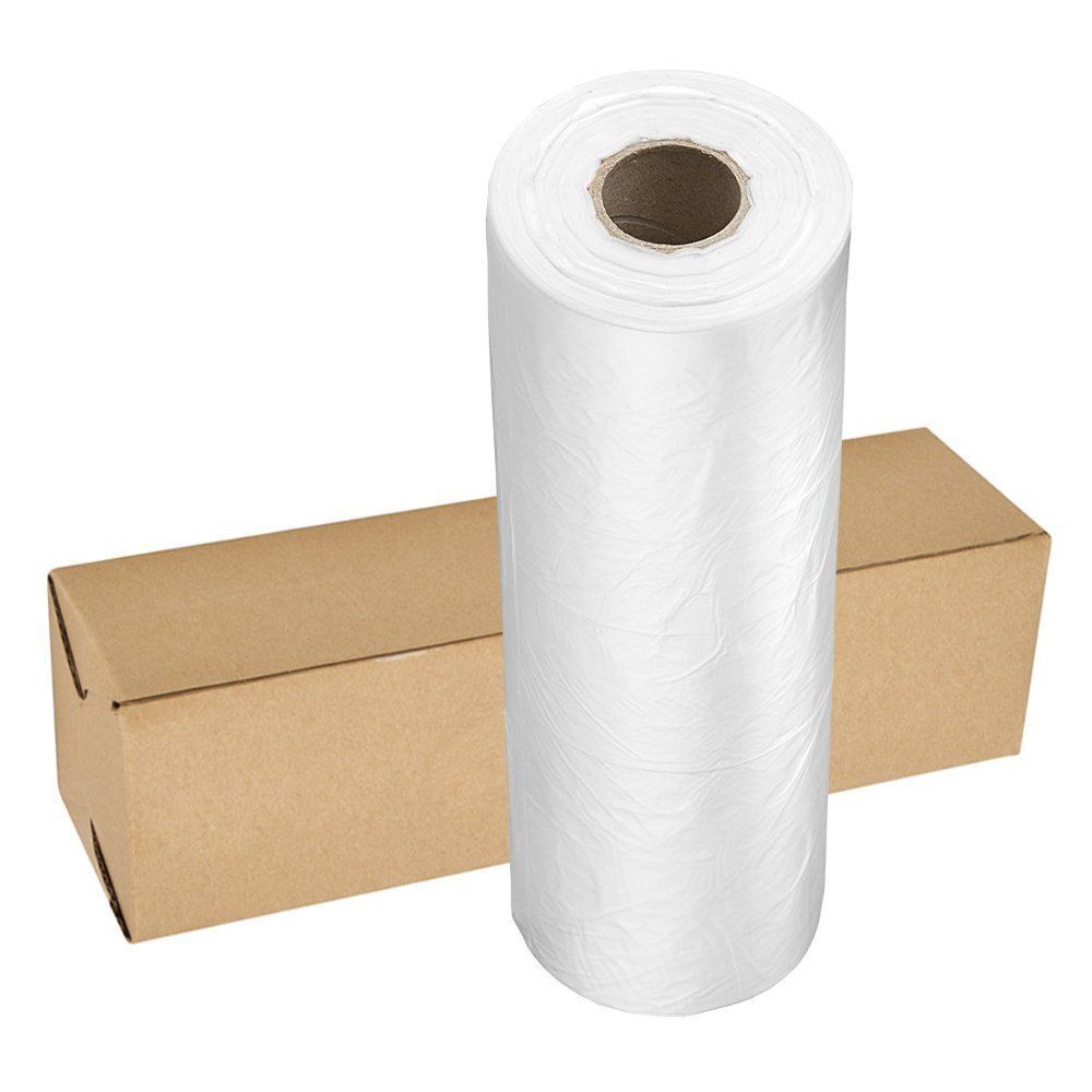 Produce Roll Bags Heavy Duty Food Grade Plastic Freezer Supermarket Bag Gusset-3