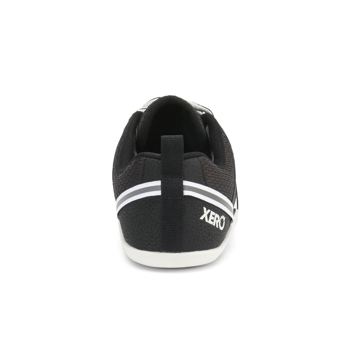 Xero Womens Prio Vintage Lightweight Barefoot Shoes Zero Drop in Black/White