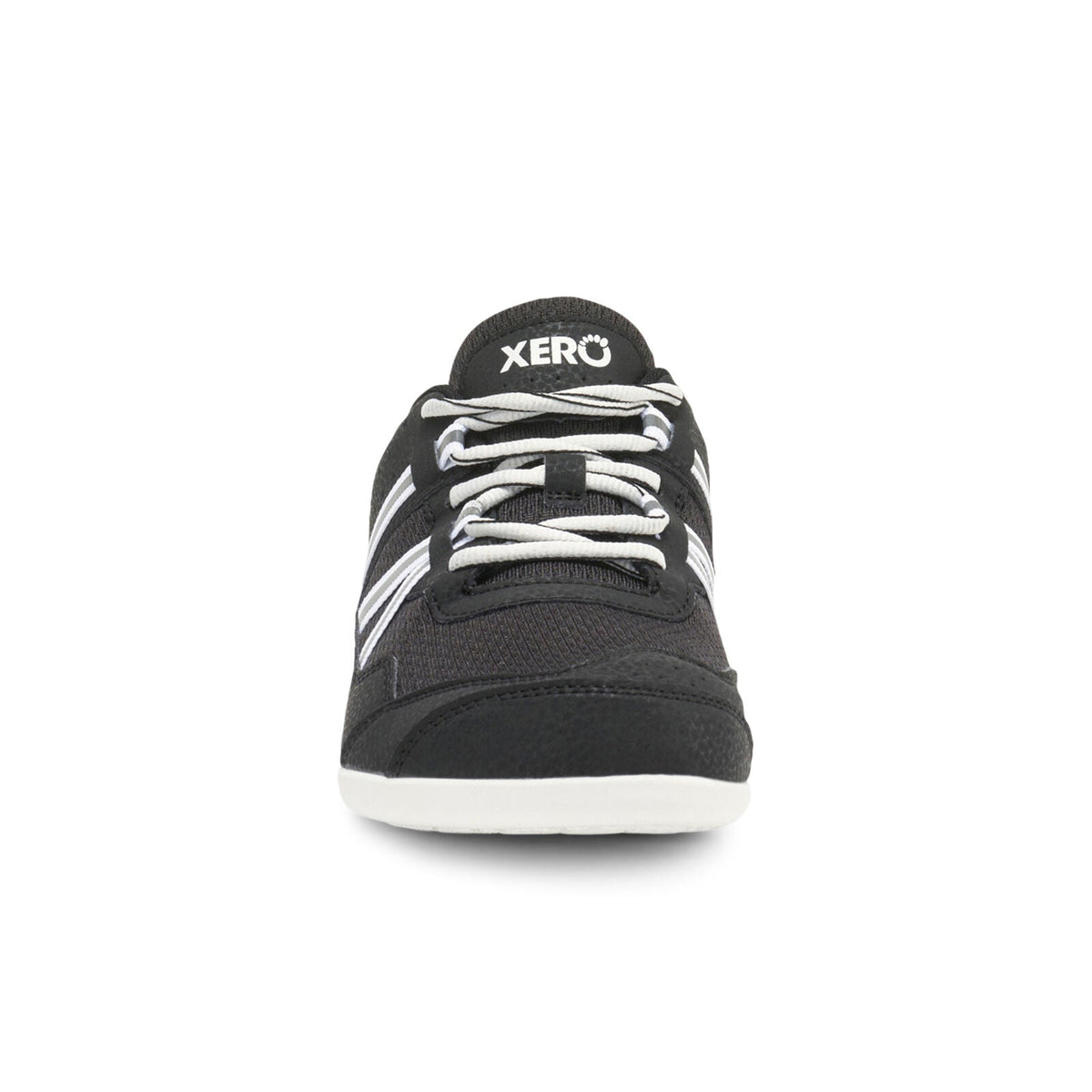 Xero Womens Prio Vintage Lightweight Barefoot Shoes Zero Drop in Black/White