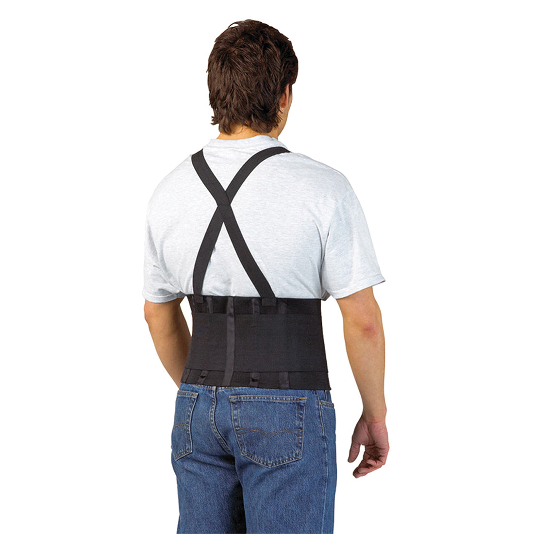 Back Support Belt Adjustable Back & Lumbar Support Work Home Office Medical-3