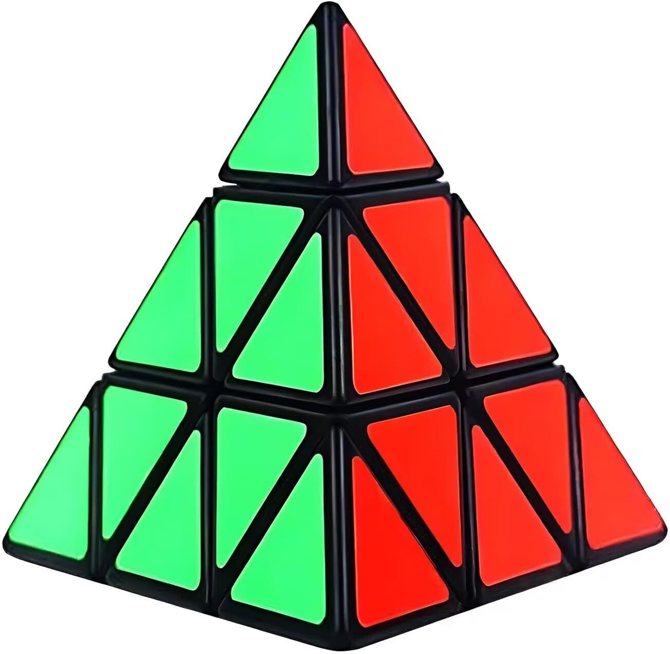 3x3 Triangle Speed Cube Pyramid Brain Teaser Puzzle Magic Educational Toy-1
