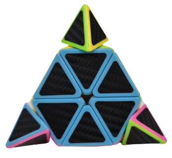 Educational Toy Triangle Speed Cube Pyramid Brain Teaser Puzzle Magic-3