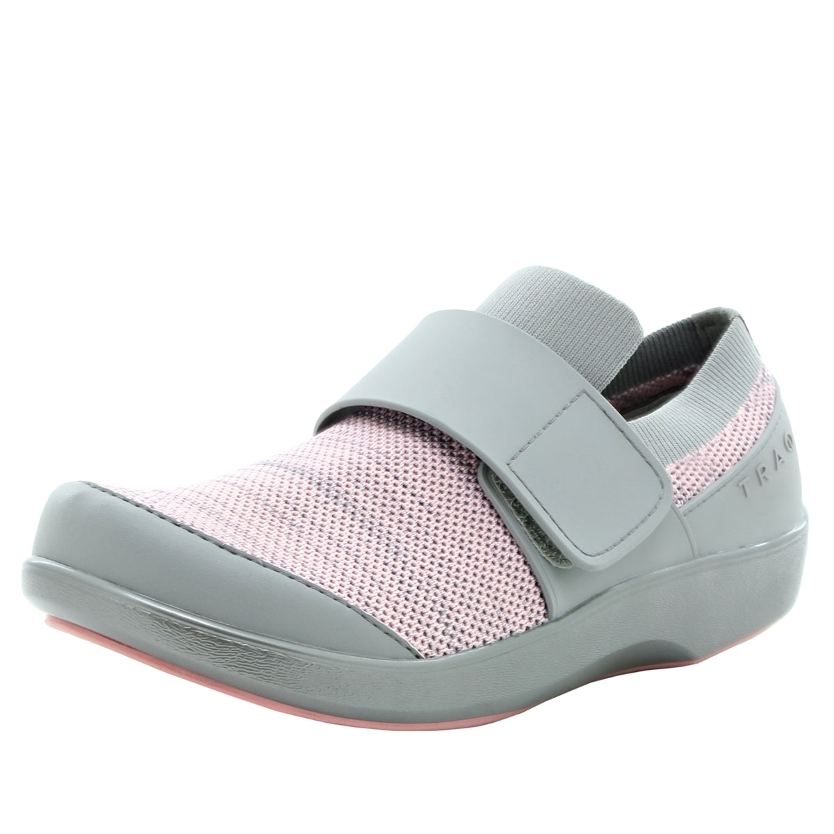 Traq By Alegria Womens Qwik Smart Comfort Walking Shoe Sneaker - Pink Multi-0