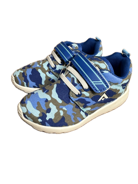 Aerosport Rascal Kids Junior Running Shoes Sneakers Runners - Blue/Camouflage-0