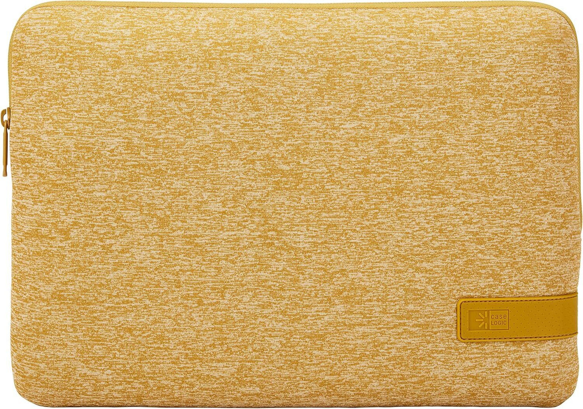 Case Logic Slim Reflect 13.3" Laptop Computer Sleeve in Yellow (Memory-Foam Protection)