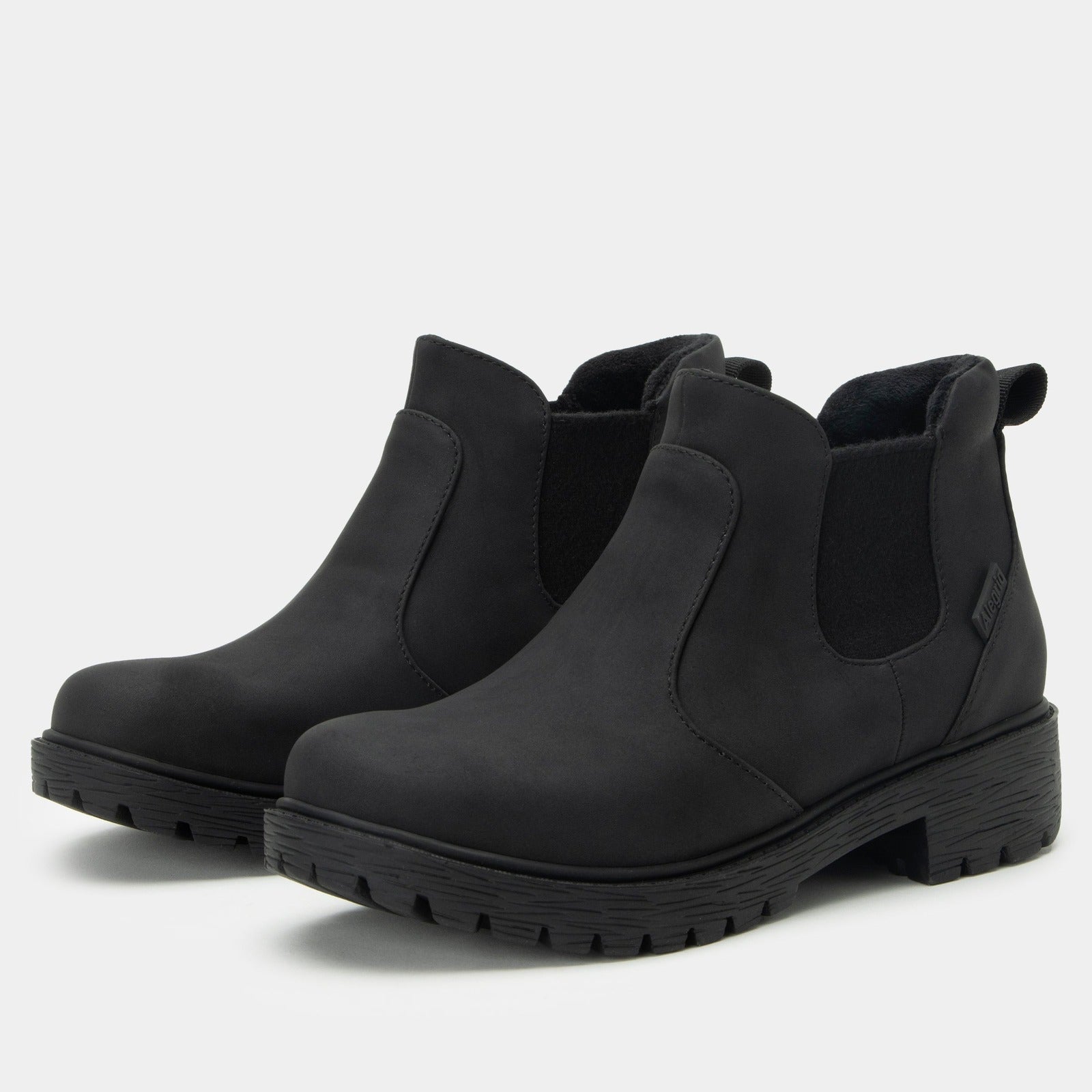Alegria Womens Waterproof Chelsea Boots Shoes in Relaxed Tar-1