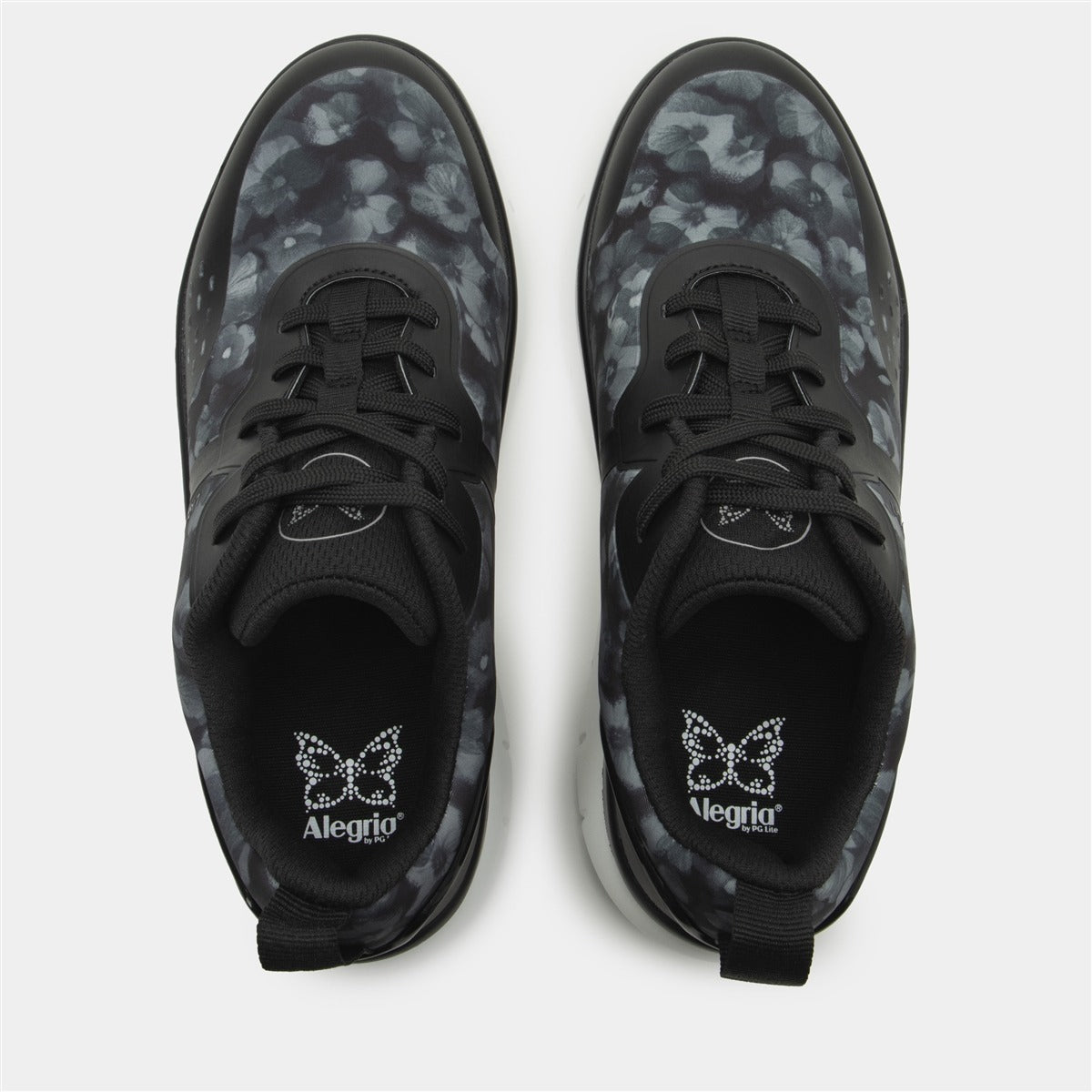 Alegria Womens Eclips Sneakers Ladies Shoes in Pansy Power Black-4