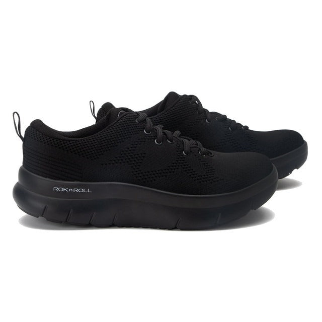 Alegria Womens Roll On Sneakers Ladies Shoes Runners in Black-3