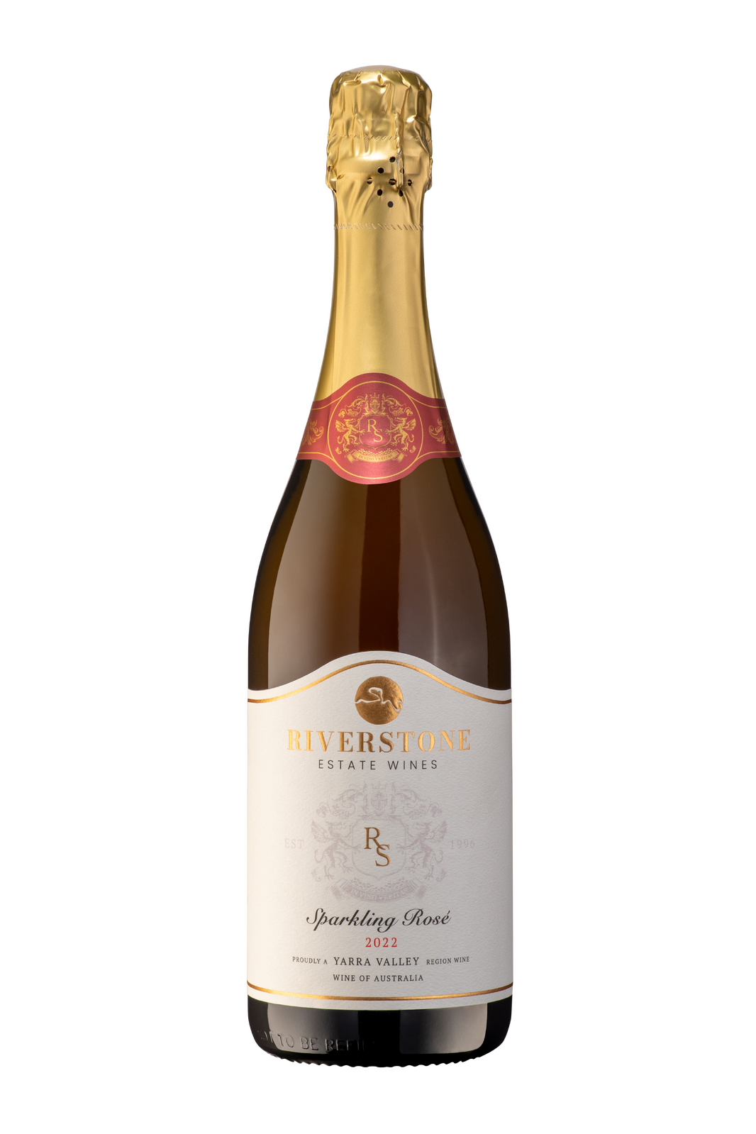 2022 Riverstone Estate Sparkling Rosé Red Wine - 750ml Bottle