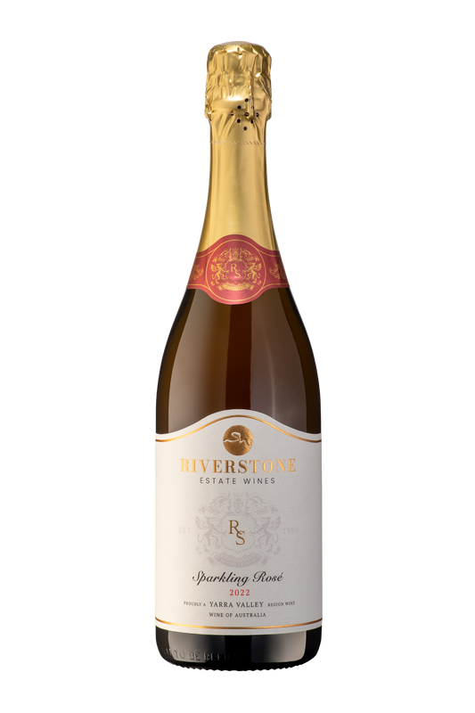 2022 Riverstone Estate Sparkling Rosé Red Wine - 750ml Bottle