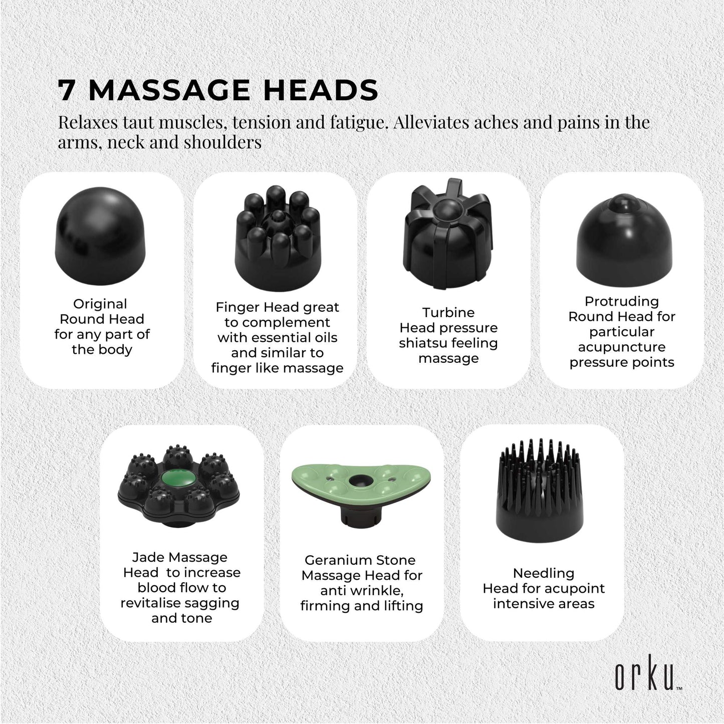 Rechargeable Body Hammer Massager - Handheld Portable Cordless Electric Massage-4