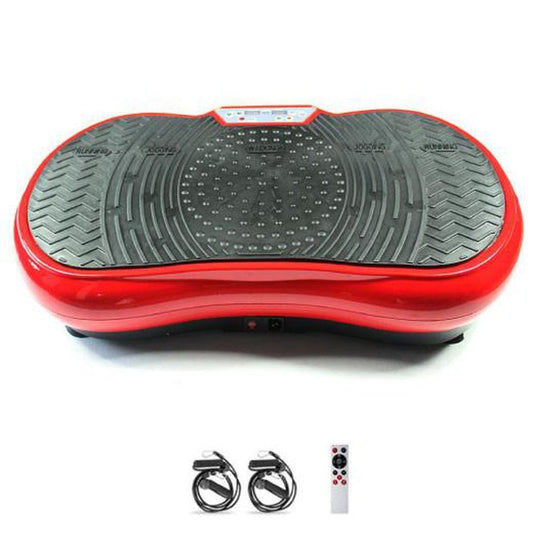 Red Vibration Machine Platform - Exercise Vibrating Plate - Whole Body Workout-0