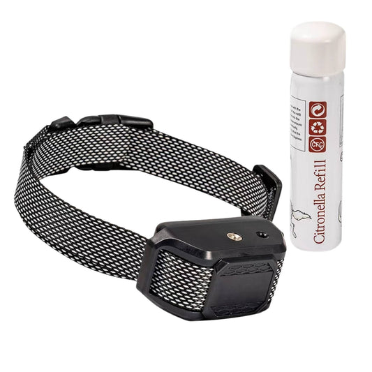Rooster Farms Dog Bark Training Collar Citronella + Sound Rechargeable Automatic-0