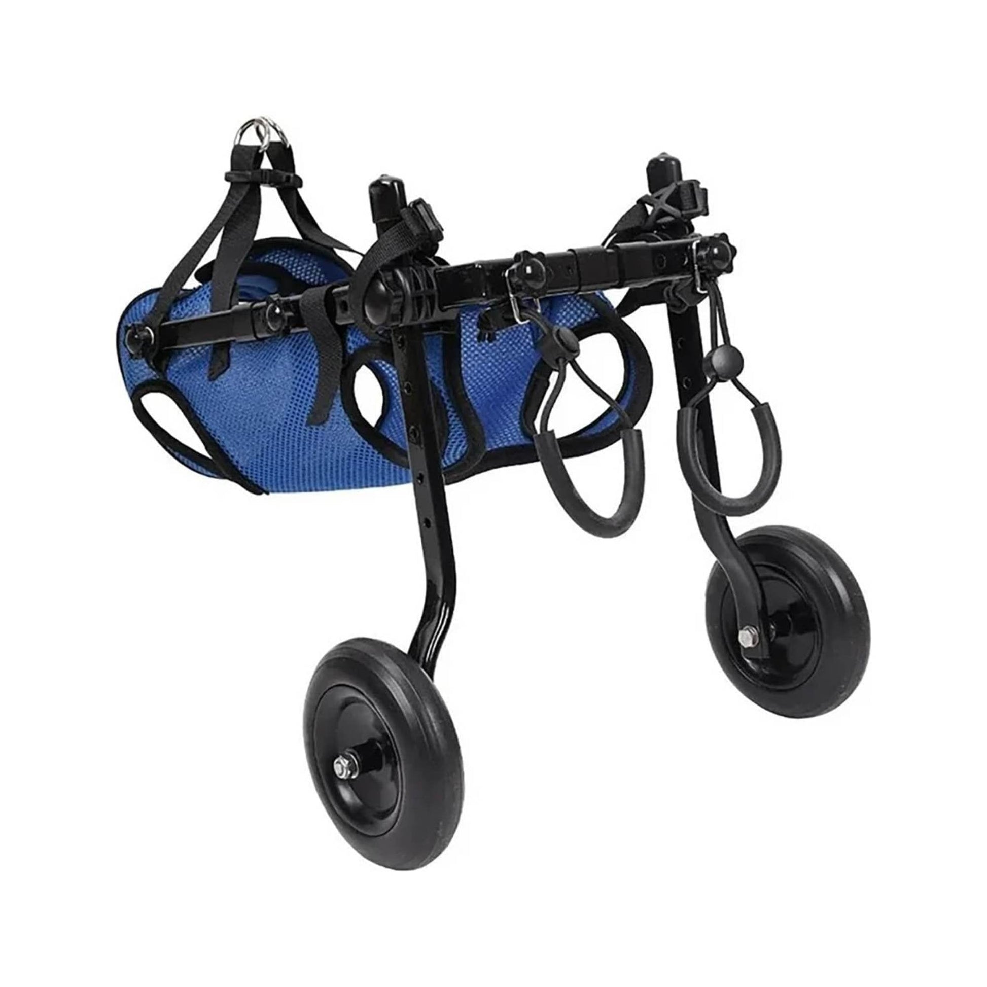 Rooster Farms Little Dog Wheelchair Medium Harness - Adjustable Back Leg Aid-0