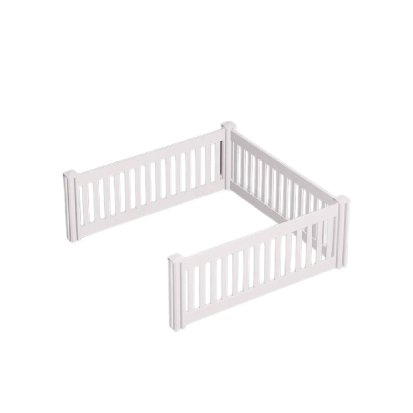 Rooster Farms PVC Dog Play Pen Extension for Whelping Box - 1.48m x 1.48m x 0.48m-0