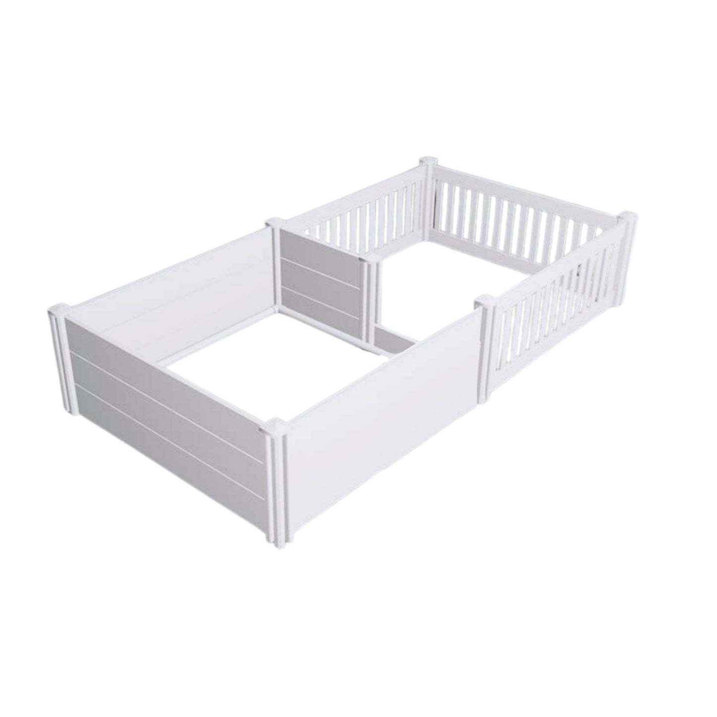 Rooster Farms PVC Dog Whelping Box + Play Pen 1.9m x .95m x 0.48m - Birthing Kit-0