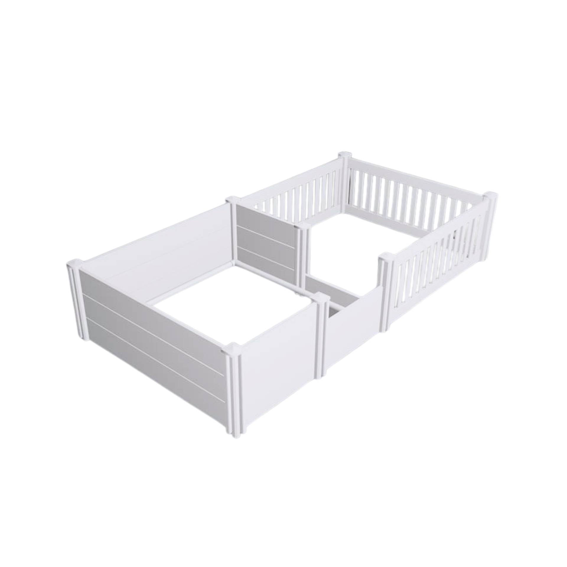 Rooster Farms PVC Dog Whelping Box + Play Pen 2.96m x 1.48m x 0.48m - Birthing Kit-0