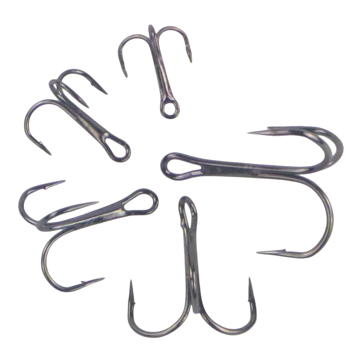 Swimerz Round Bend Trebles Size 4, 50 pack-0