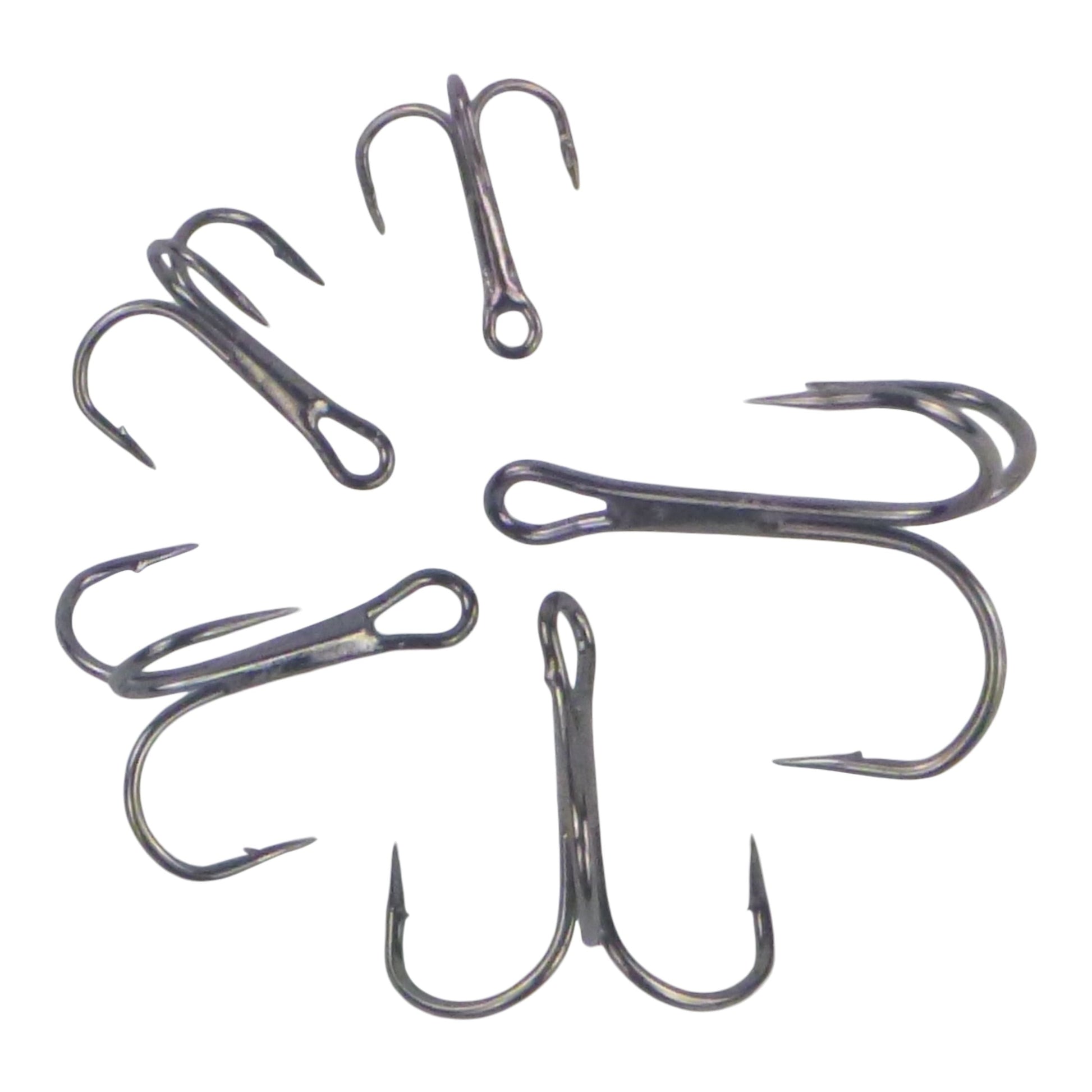 Swimerz Round Bend Trebles Size 2, 50 pack-0