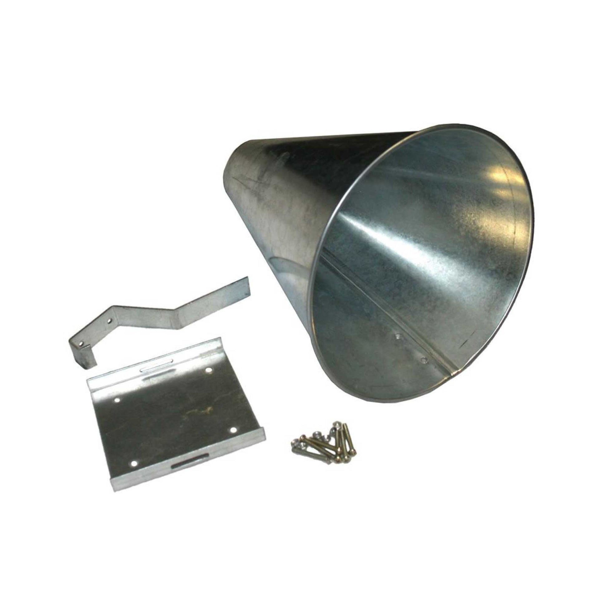 S Chicken Kill Cone - Wall Mount Poultry Bird Duck - Killing Funnel Restraint-1