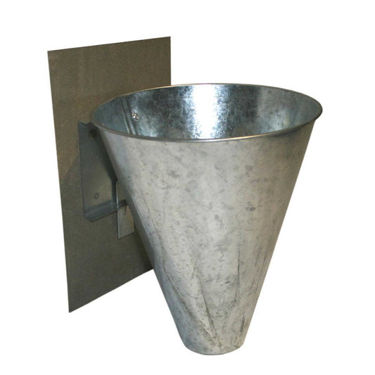 S Chicken Kill Cone - Wall Mount Poultry Bird Duck - Killing Funnel Restraint-0
