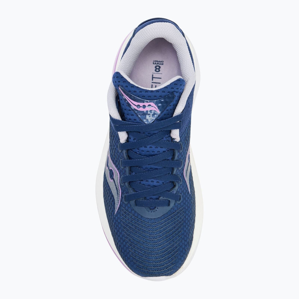 Saucony Womens Running Shoes Kinavara Pro in Indigo / Mauve - Size 9.5