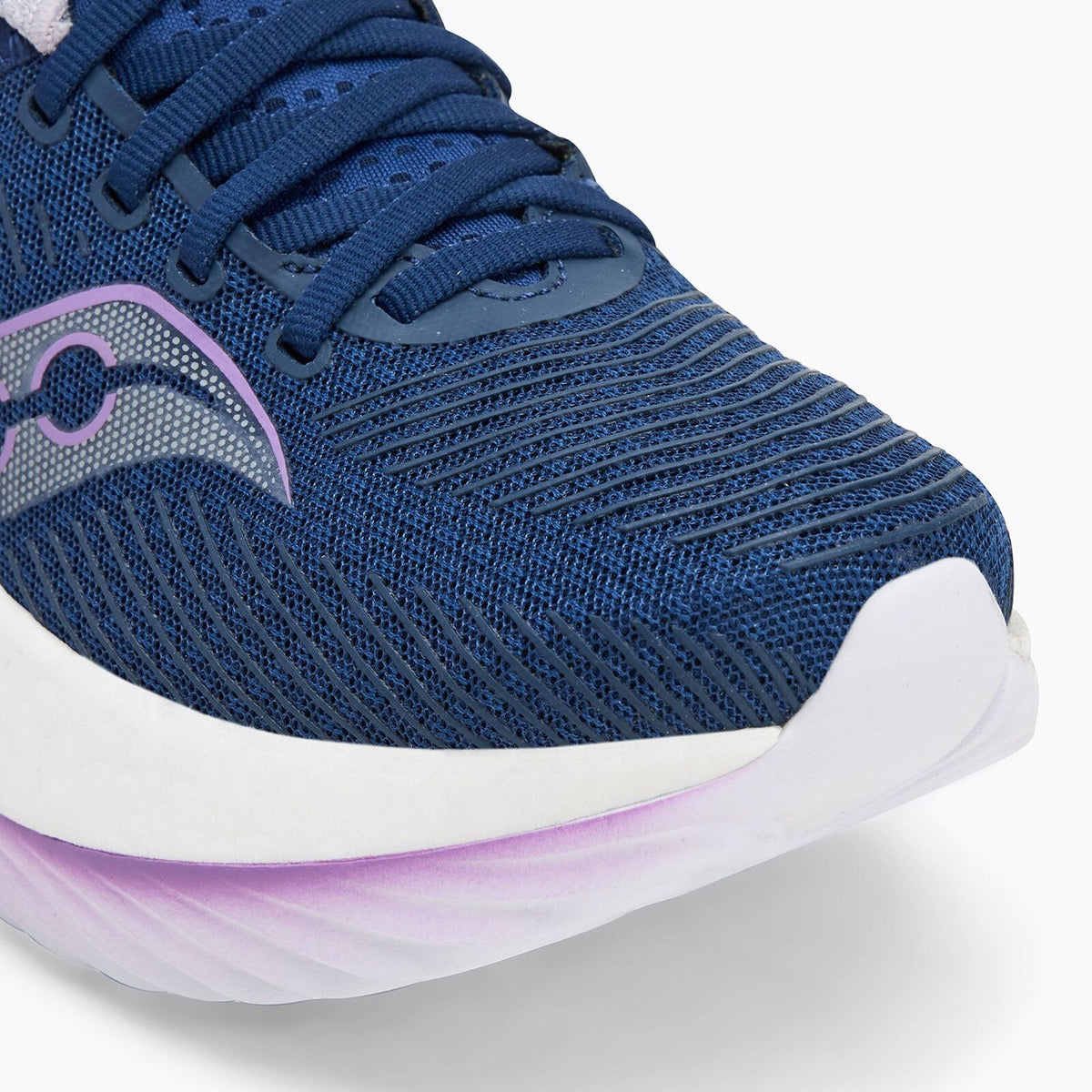 Saucony Womens Running Shoes Kinavara Pro in Indigo / Mauve - Size US 7