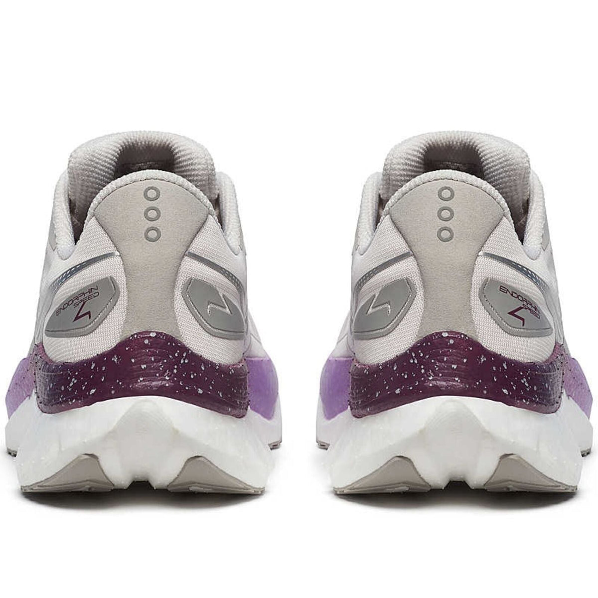 Womens Saucony Endorphin Speed 4 in Moon/Plum Sneakers Shoes - Size 7