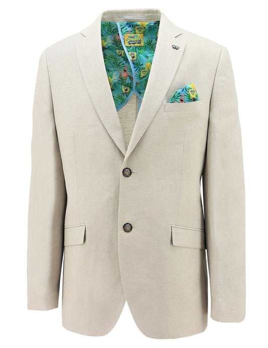 SpongeBob Squarepants Sports Suit Jacket Coat - Sand-0