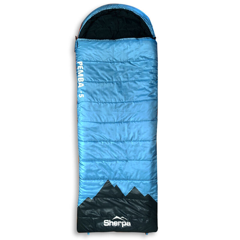 Sherpa Pemba -5 Degree Sleeping Bag Single Camping Hiking Winter Thermal-1