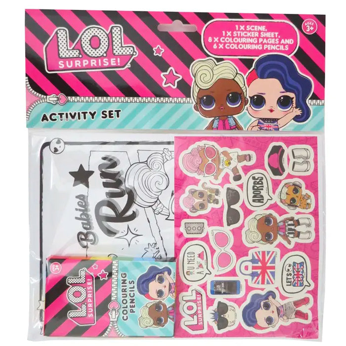 LOL Retail Showbag Backpack Necklace Skirt Earrings and More-4