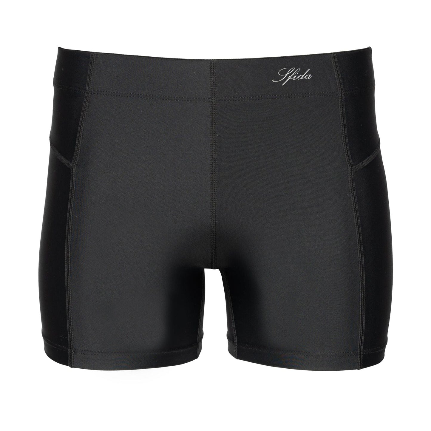 Sfida Womens Compression Shorts - Black (Sports Base Layer)-1