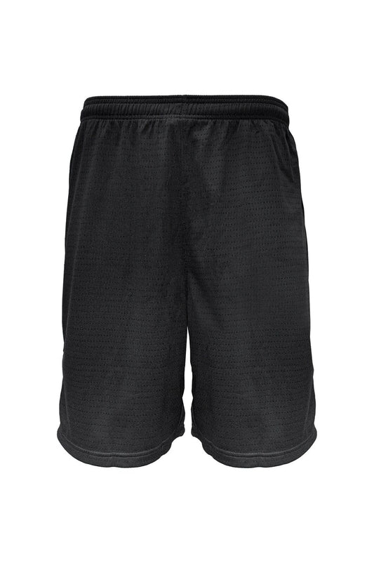 Sfida Swish Mens Mesh Basketball Shorts in Black