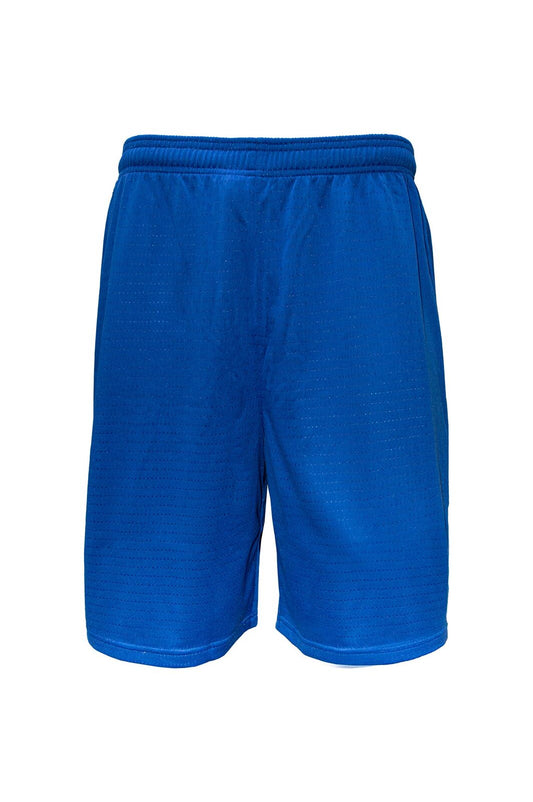 Sfida Swish Junior Boys Mesh Basketball Shorts Childrens Kids in Royal Blue