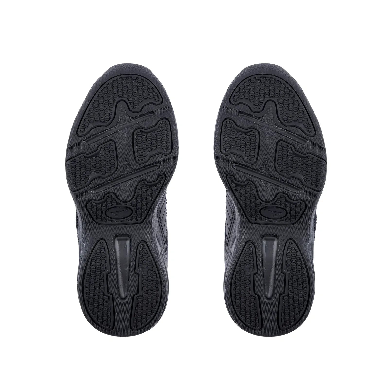 SFIDA Defy Senior Leather V Strap Cross Trainer Shoes Sneakers in Black-3