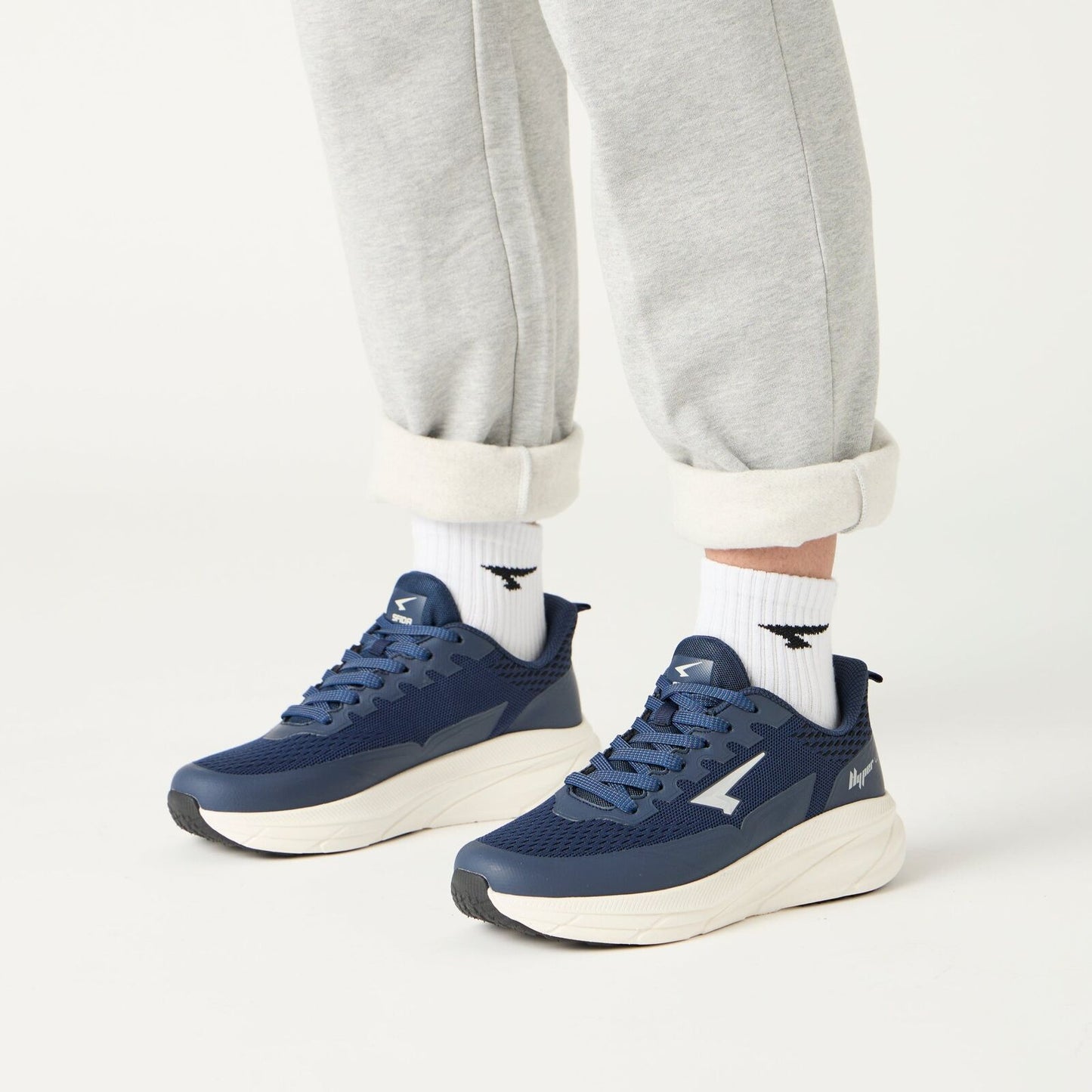 SFIDA Mens Drift Hyper Lite Runners - Navy (Sneakers/Shoes)-3
