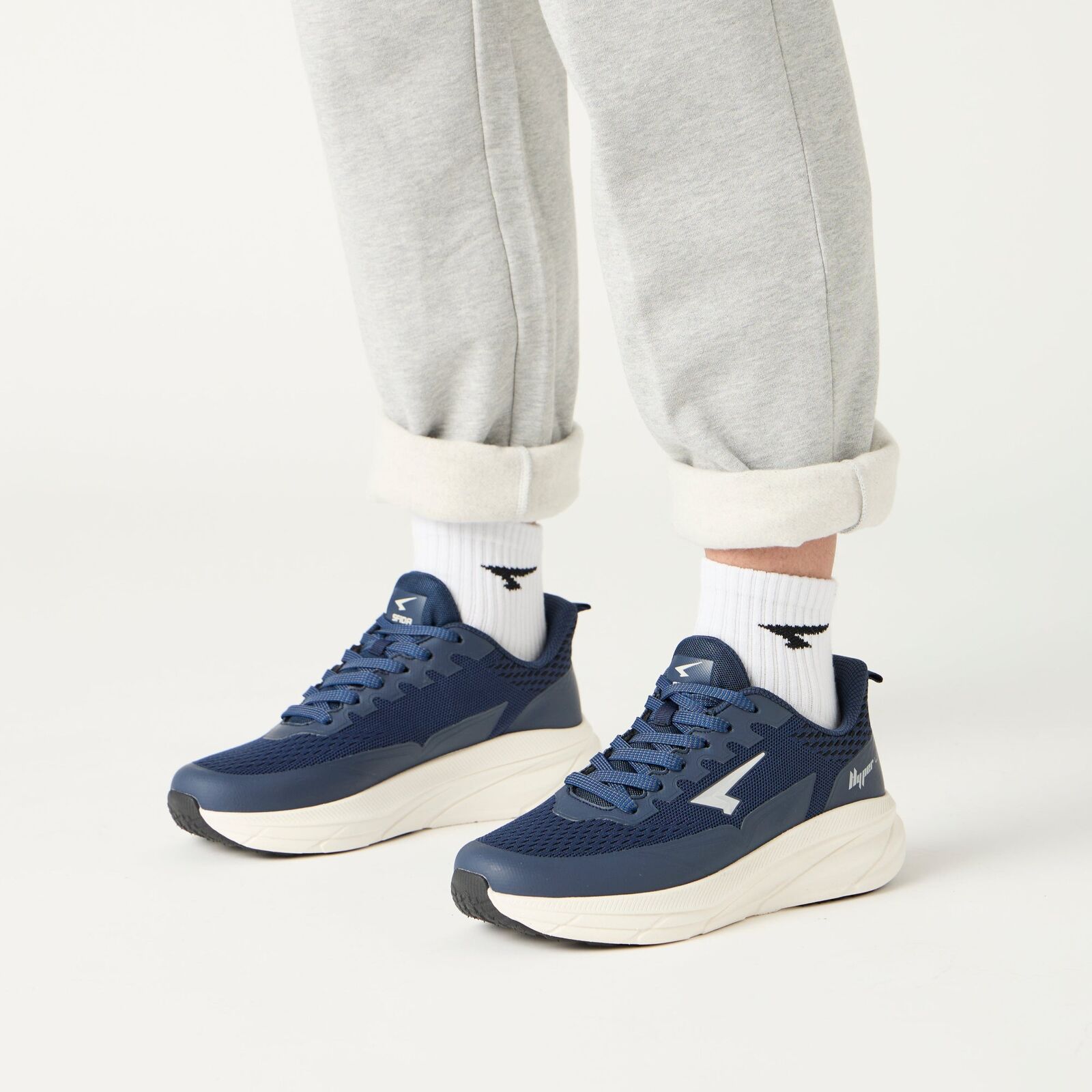 SFIDA Mens Drift Hyper Lite Runners - Navy (Sneakers/Shoes)-3