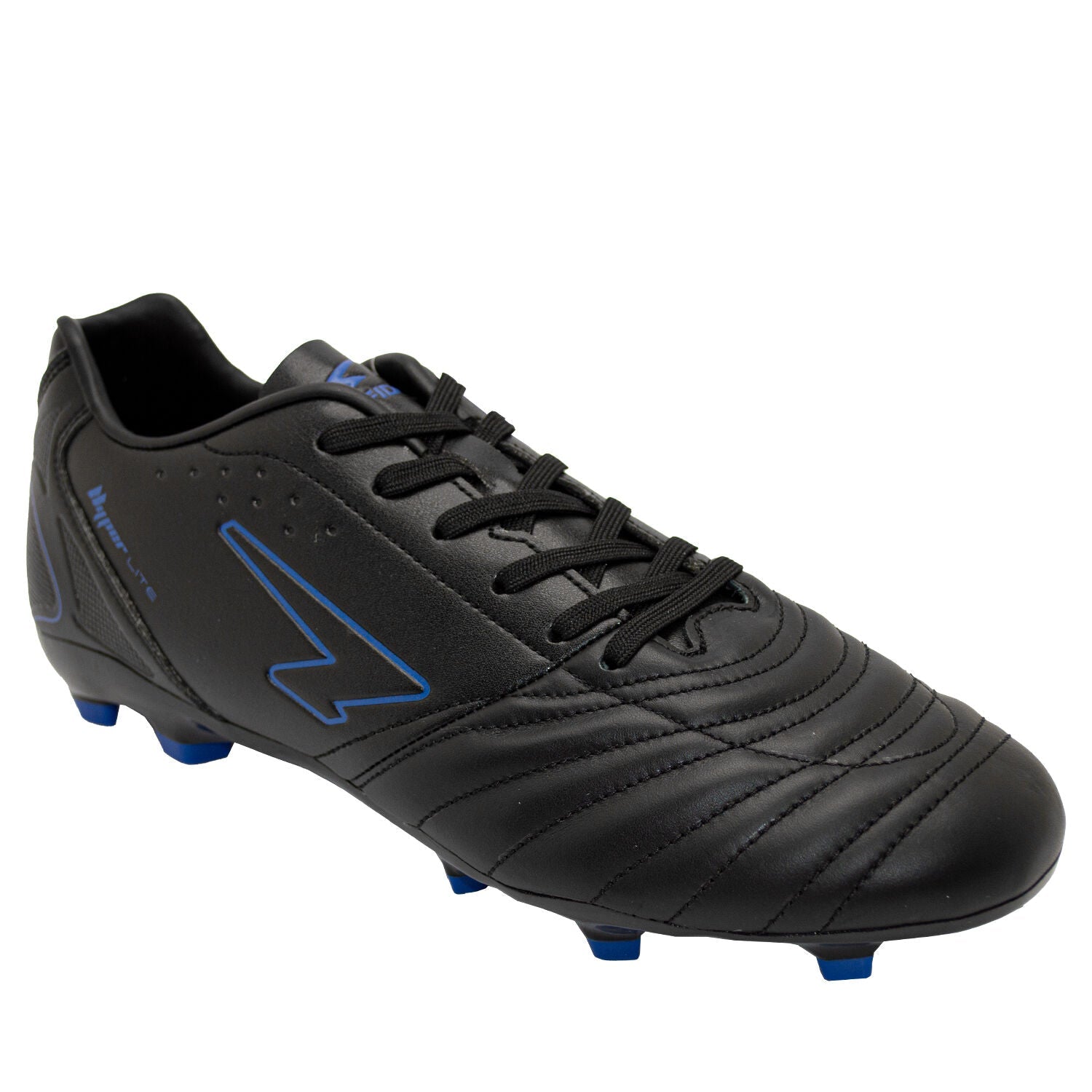 Sfida Elite Senior Mens Football Soccer Boots in Black/Royal-3