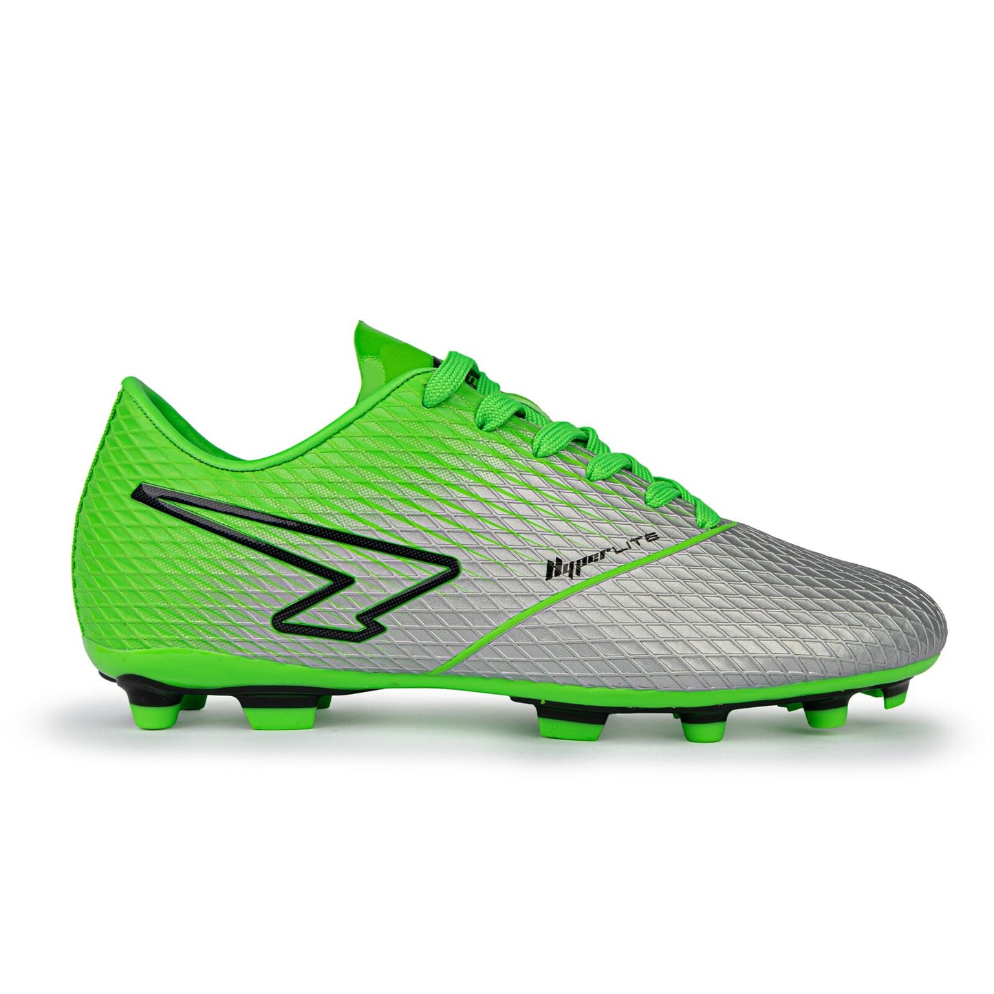Sfida Equaliser Junior Football Soccer Boots - Silver/Green (Childrens/ Kids)-1