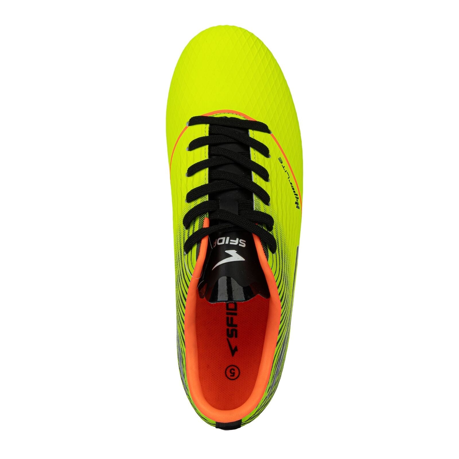Sfida Equaliser Junior Football Soccer Boots - Yellow/Orange (Childrens/ Kids)-4